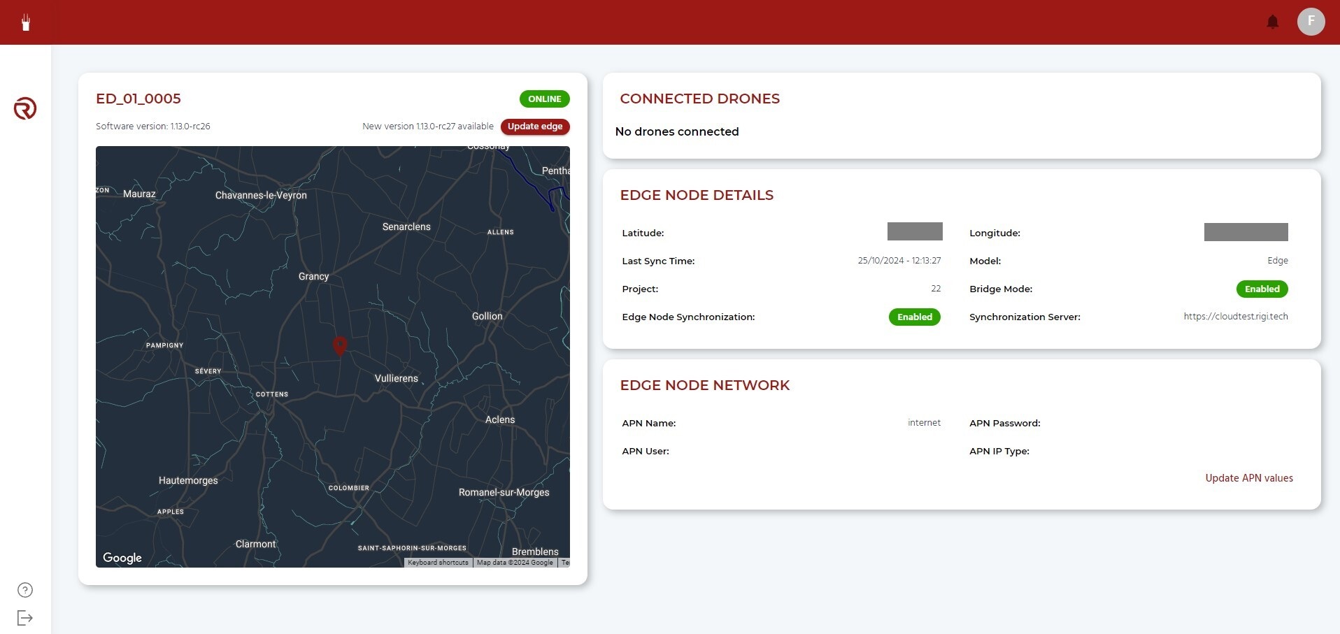 Edge Node Dashboard