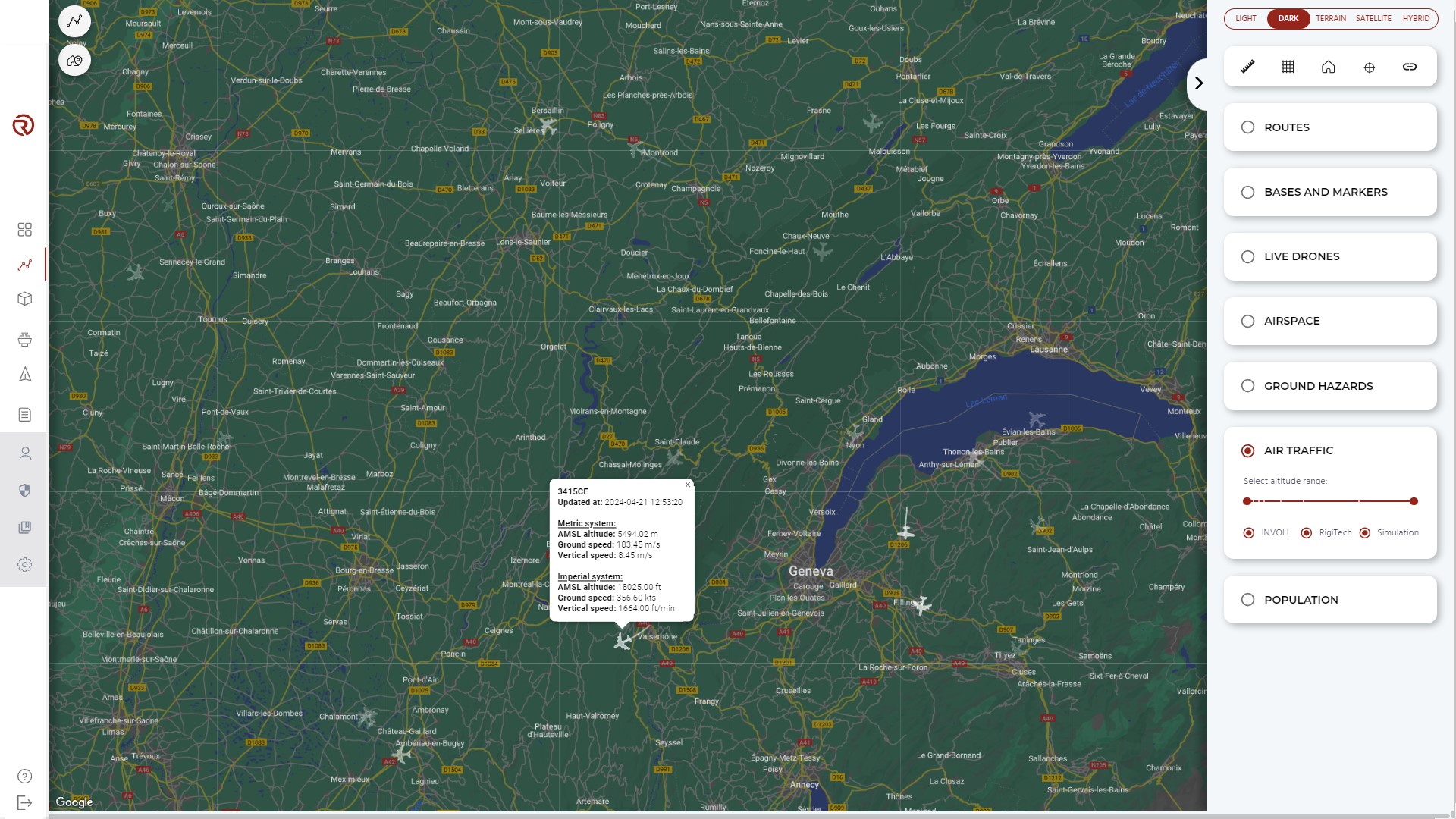 Airspace Traffic
