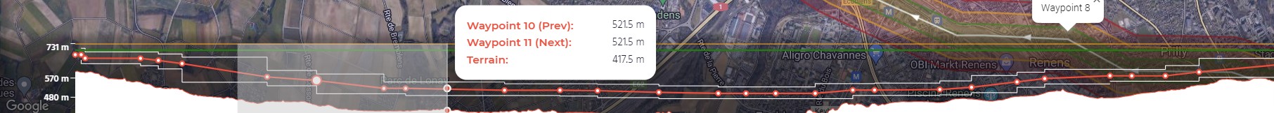 Altitude graph zoom 1